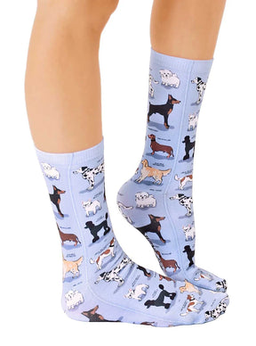 Living Royal - Socks Novelty Graphic Crew Dog Breeds