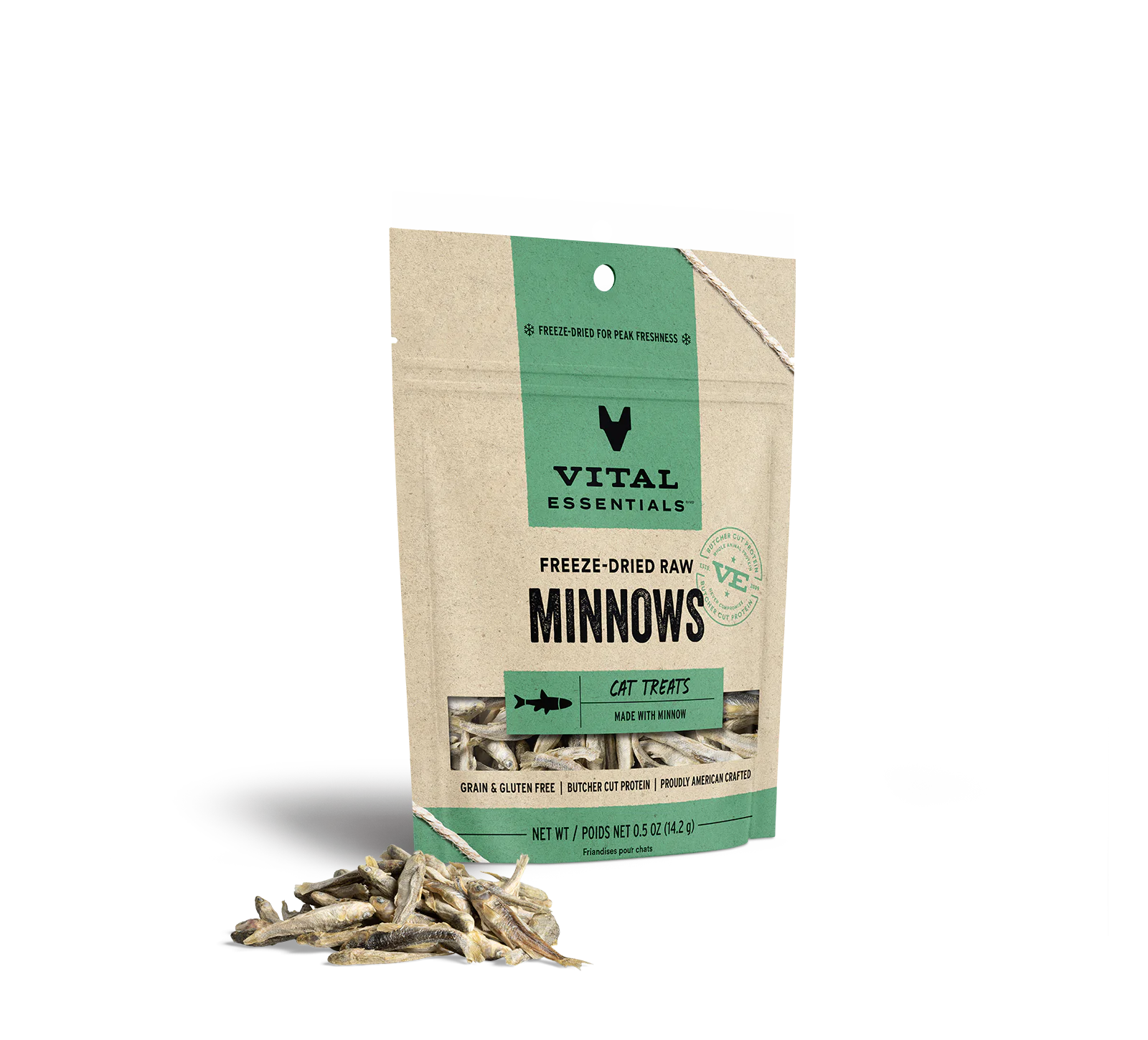 Vital Essentials - Minnows Freeze-Dried Cat Treats