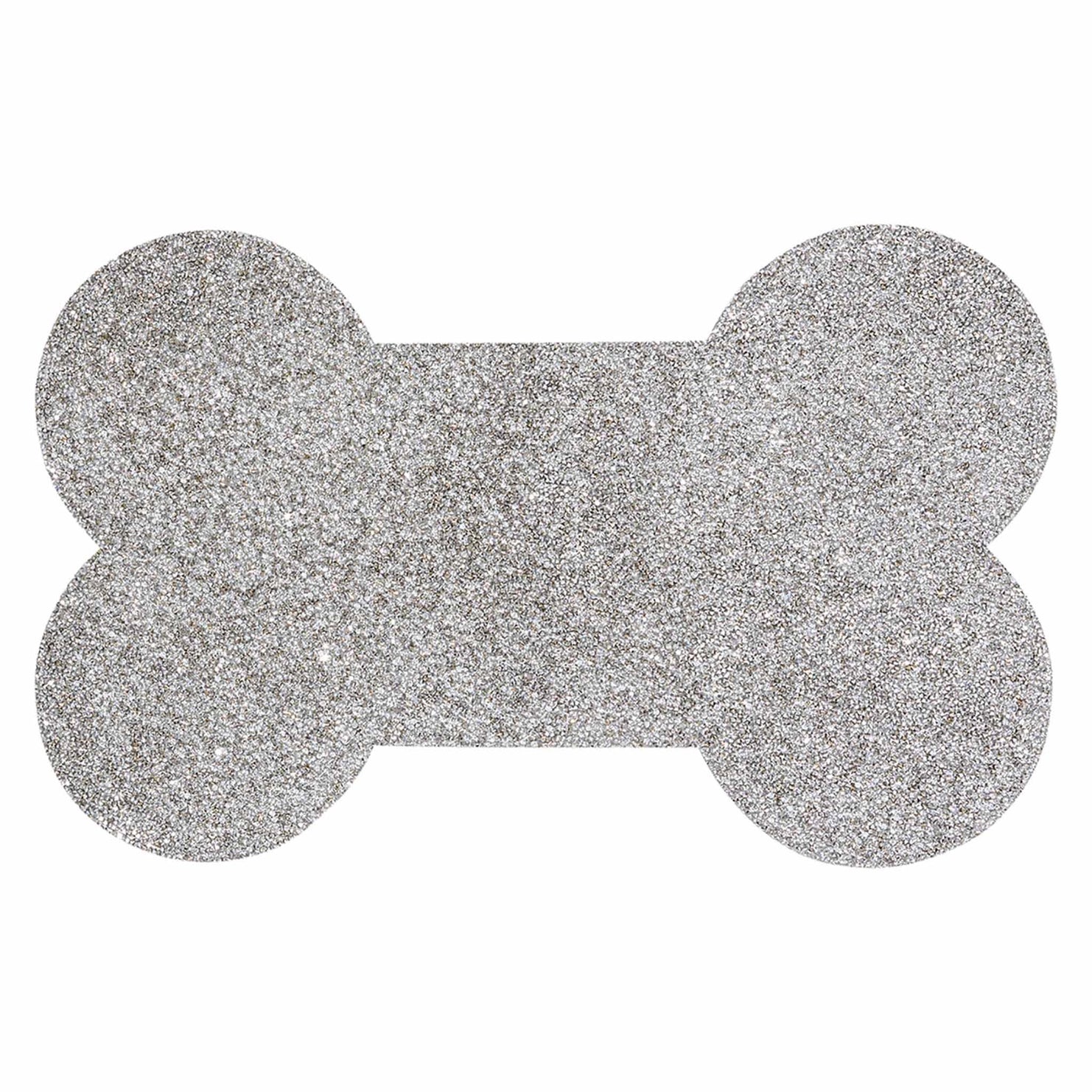 Placemat Dog Bone Multifaceted Rhinestones