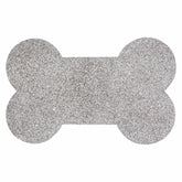 Placemat Dog Bone Multifaceted Rhinestones