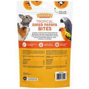 Tropical Dried Papaya Bites