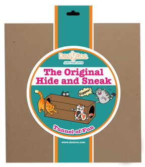 Dezi & Roo - Cat Hide & Sneak Tunnel Paper