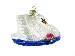 Old World Christmas - Monet's Swan Ornament