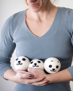 Friendsheep - Eco Dryer Ball Baby Seals (Set of 3)