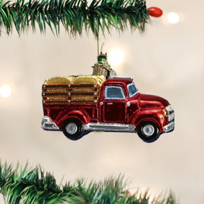 Old World Christmas - Farm Truck Ornament