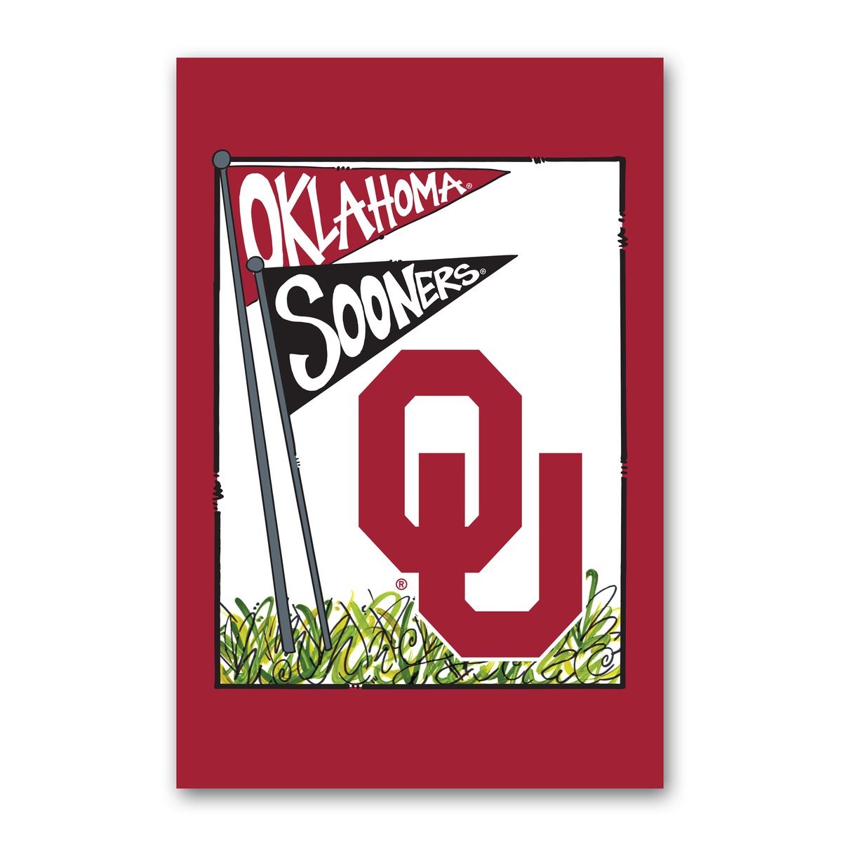 Oklahoma University Flag