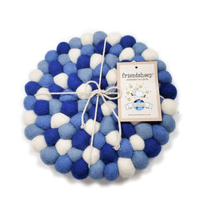 Friendsheep - Eco Coaster & Trivet Moonlight