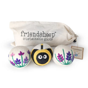 Friendsheep - Eco Dryer Ball Lavender Fields (set of 3)