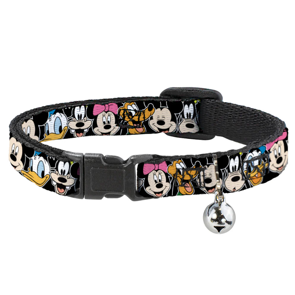 Buckle Down - Cat Collar Breakaway with Bell, Classic Disney Characters