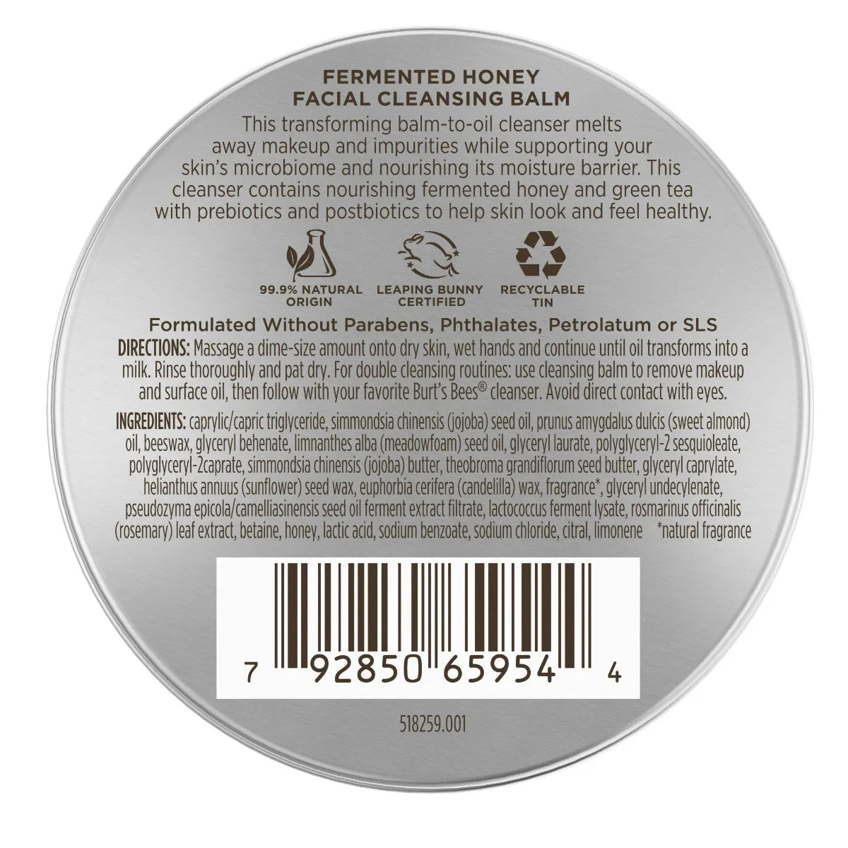 Burt's Bees -  Nourishing Honey Cleansing Balm