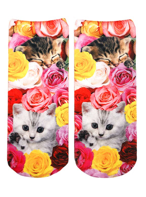 Living Royal - Socks Kitty Garden Ankle