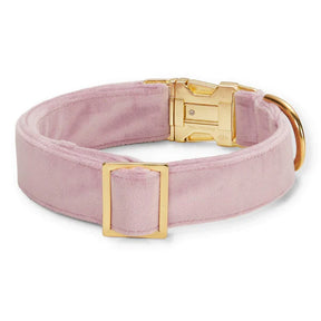 Dog Collar Velvet Lilac