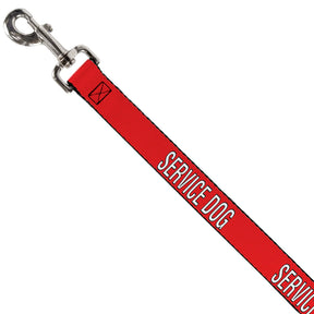 Buckle Down - Lead Nylon Service Dog 0.5"x4'