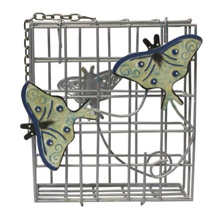 Suet Cage Feeder Butterfly Glow in the Dark