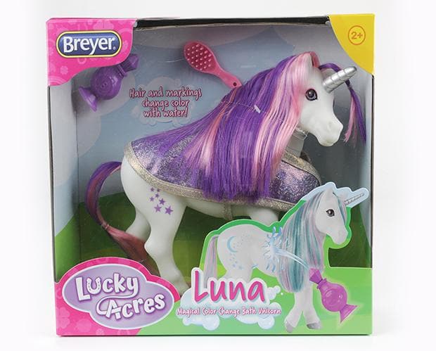 Breyer - Horse Luna Bath Time Unicorn