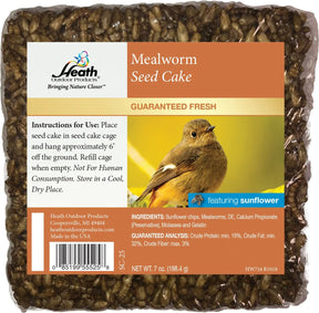 Mealworm Cakes (Mealworm & Sunflower Chips)