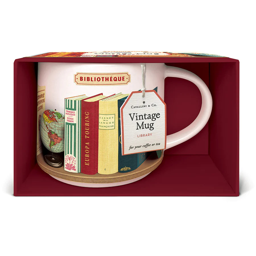 Cavallini & Co. - Mug Library Books