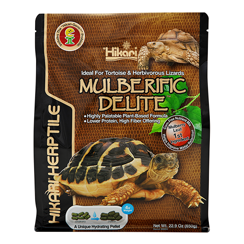 Mulberific Delite Hydrating Pellet-Tortoise & Herb Lizards 22.9 oz