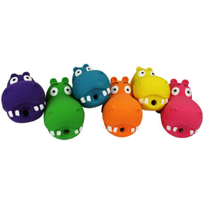 Multipet - Glob-Opotamus Stuffed Latex Hippo Grunts Assorted