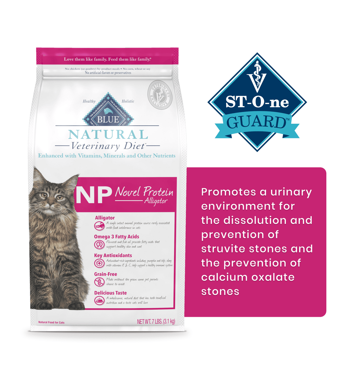 Blue Buffalo, BLUE Natural Veterinary Diet - Natural Veterinary Diet NP Cat Food Dry