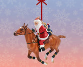 Breyer Polo Playing Santa Ornament 2023