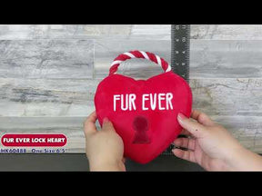 Huxley & Kent - Fur Ever Lock Heart Plush