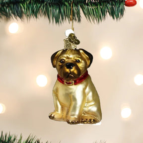 Old World Christmas - Pugsley the Pug Ornament