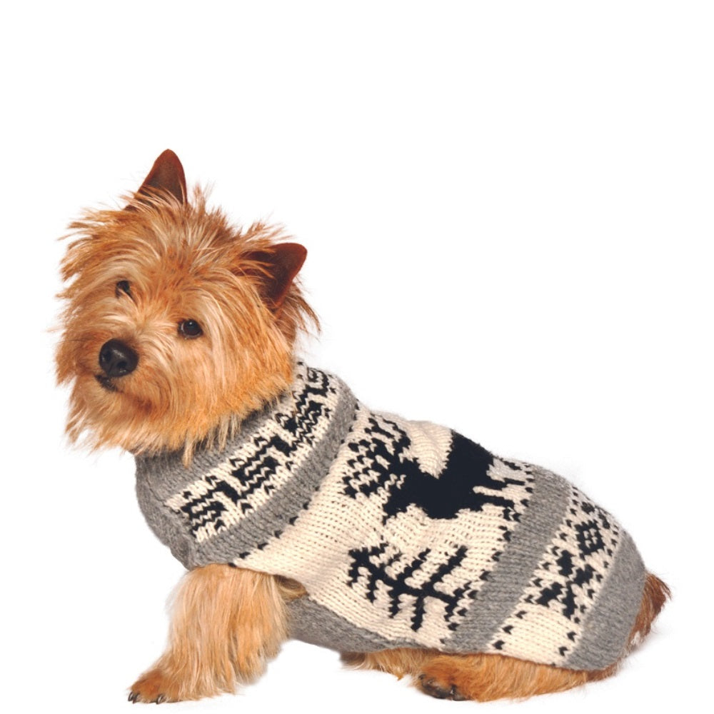 Dog Sweater Reindeer Shawl