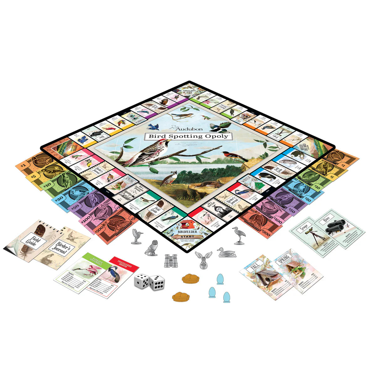 Board Game Audubon Opoly