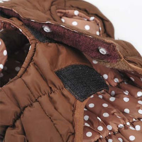 Dogo Pet - Jacket Ruched Bubble Brown