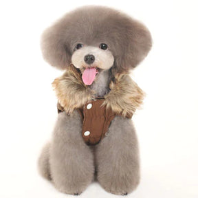 Dogo Pet - Jacket Ruched Bubble Brown