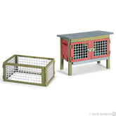 Schleich - Rabbit Hutch (Retired Version)