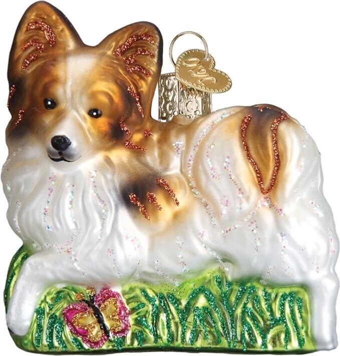 Old World Christmas - Playful Papillon Ornament