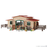 Schleich - Horse Stable w/ Accessories