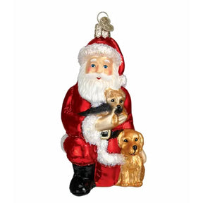 Old World Christmas - Santa's Best Friends Ornament