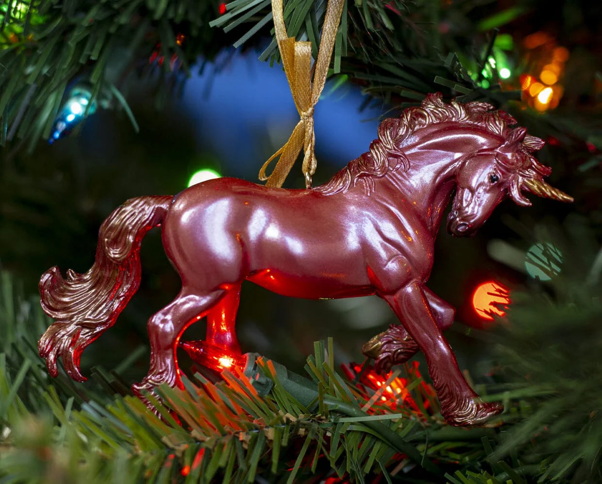 Breyer - Unicorn "Scarlet" Ornament 2024