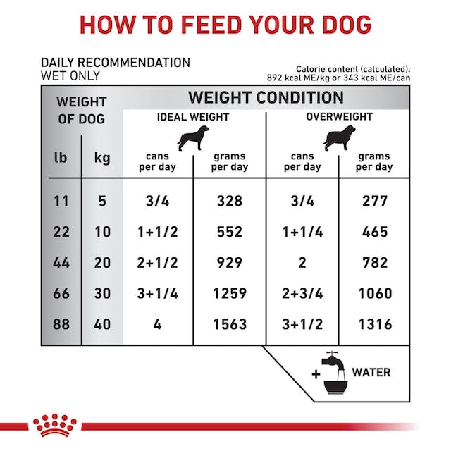 Royal Canin Veterinarian Diet - Canine Weight Control Loaf in Sauce Can