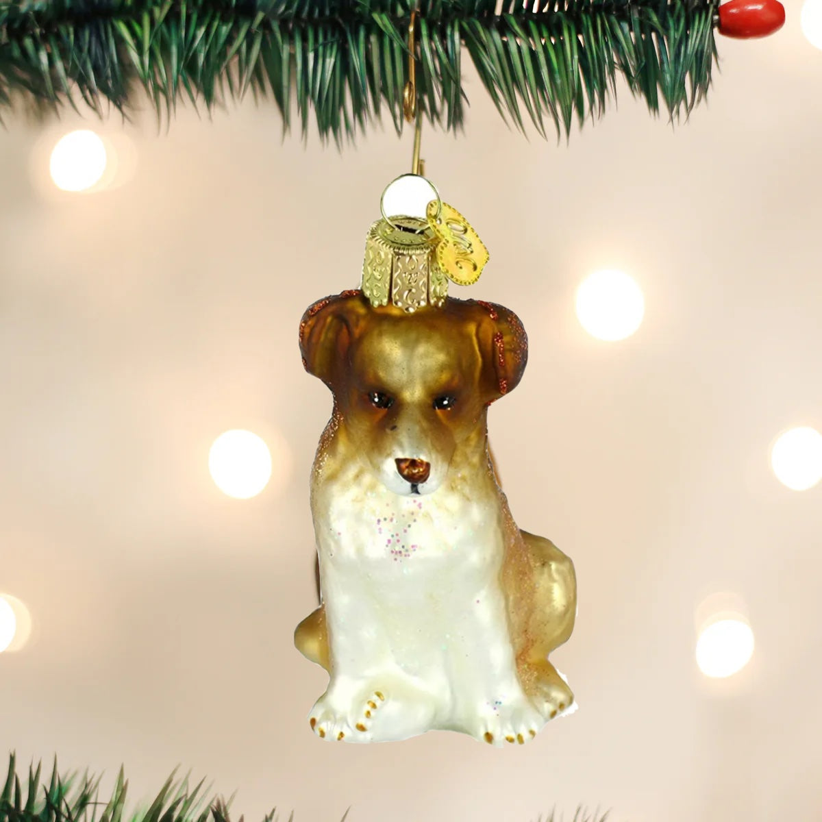 Old World Christmas - Shepherd Puppy Ornament