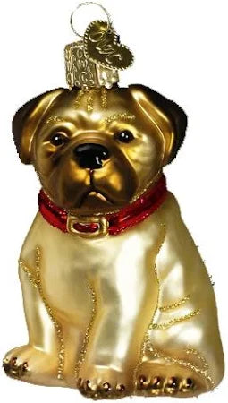 Old World Christmas - Pugsley the Pug Ornament