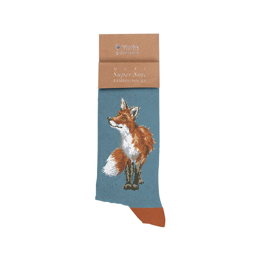 Sock Fox Men's "Bright Eyed & Bushy Tailed"