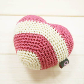 Dogo Pet -  Crochet Toy Stripy Heart