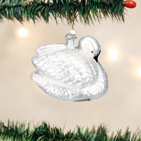 Old World Christmas - Trumpeter Swan Ornament