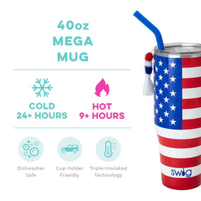 Swig - Mug Mega All American 40 oz.