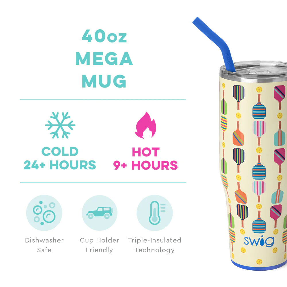 Swig - Mug Mega Pickleball 40 oz.