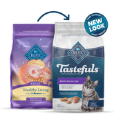 Blue Buffalo Healthy Living - All Breeds, Adult Cat Chicken and Brown Rice Recipe Dry Cat Food