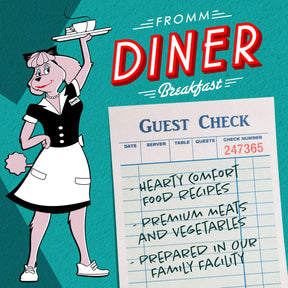 Fromm - Diner Breakfast Sam Steak & Eggs Dog Food Can