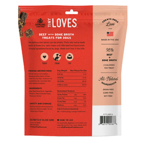 Tiny Loves Beef+Bone Broth Treats for Dogs