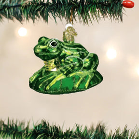 Old World Christmas - Tree Frog Ornament