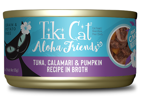 Tiki Cat Aloha Friends Tuna, Calamari & Pumpkin