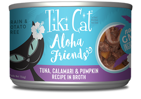 Tiki Cat Aloha Friends Tuna, Calamari & Pumpkin